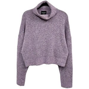 Kittenish Lavender Turtleneck Sweater